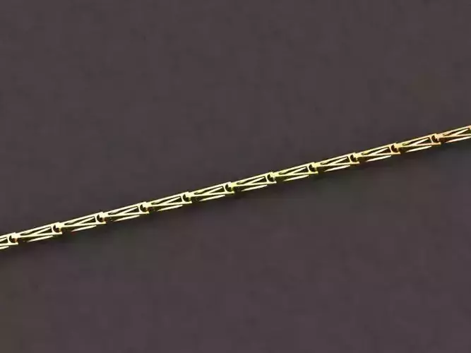 Chain10 gold chain bracelet
