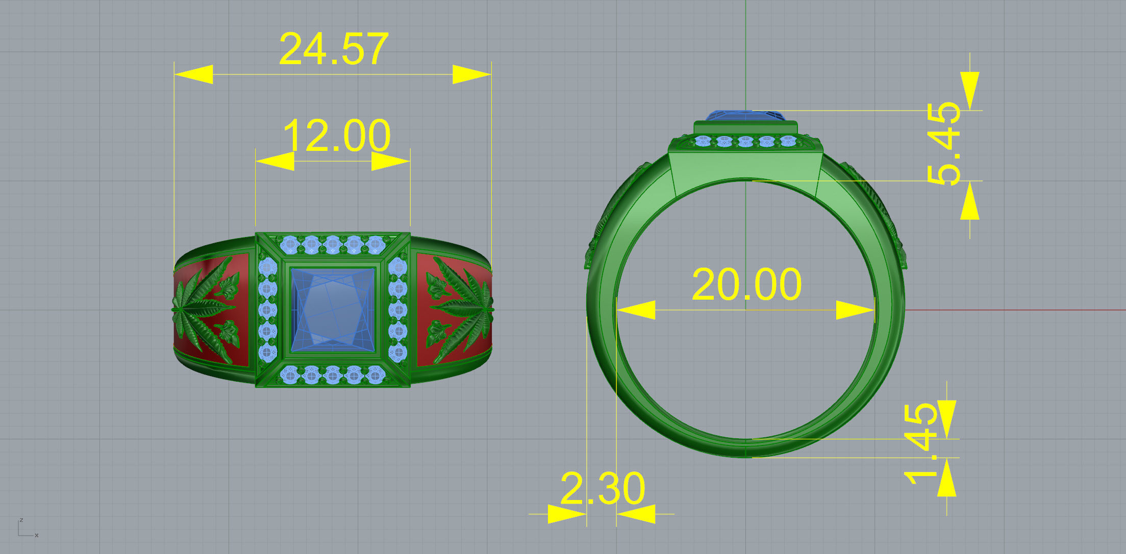 Gold N710 3D print model_9
