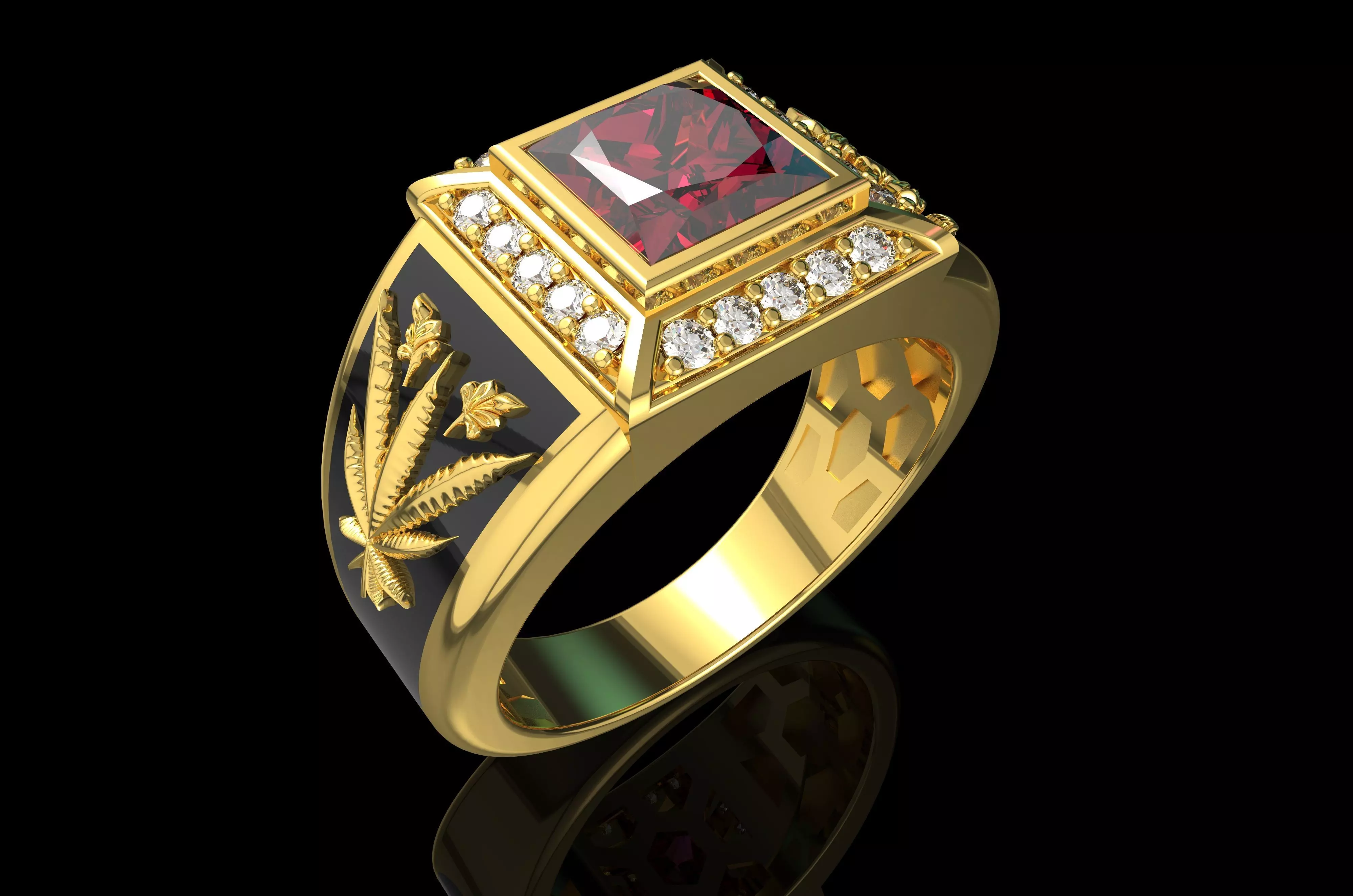 Gold N710 3D print model_0