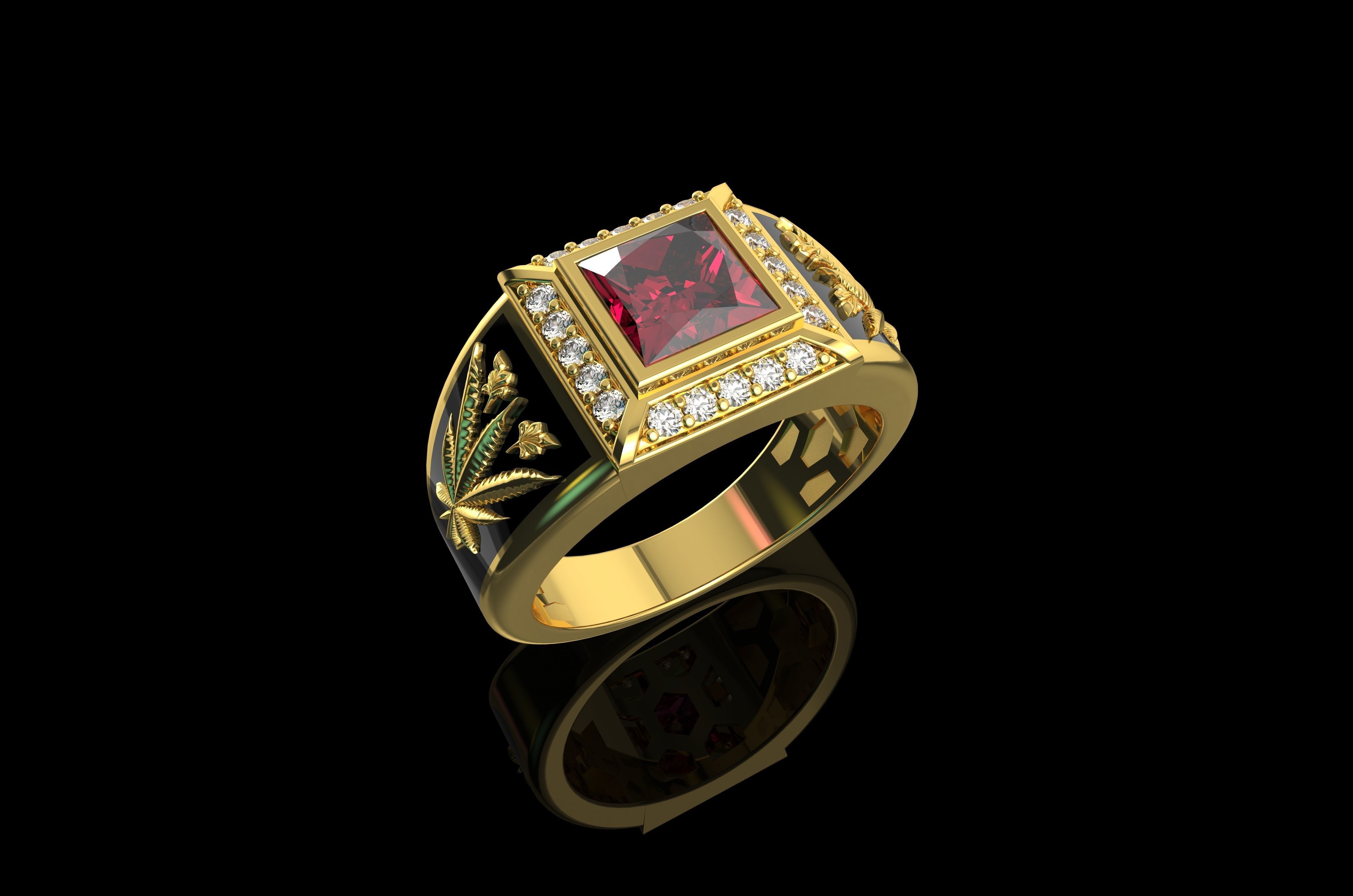 Gold N710 3D print model_1