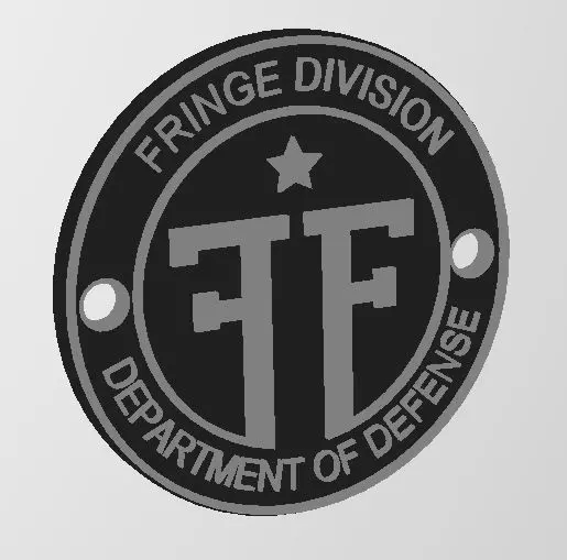 Fringe Division Key FOB 3D print model_0