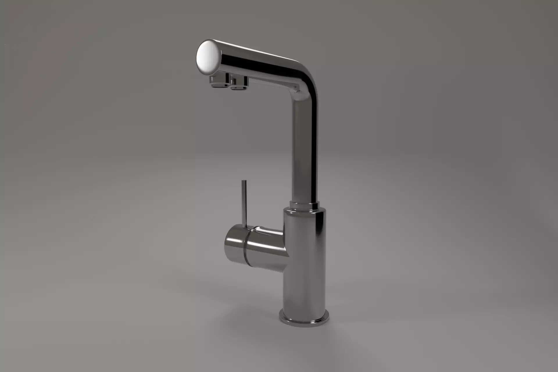 Kitchen faucet Free low-poly 3D model
