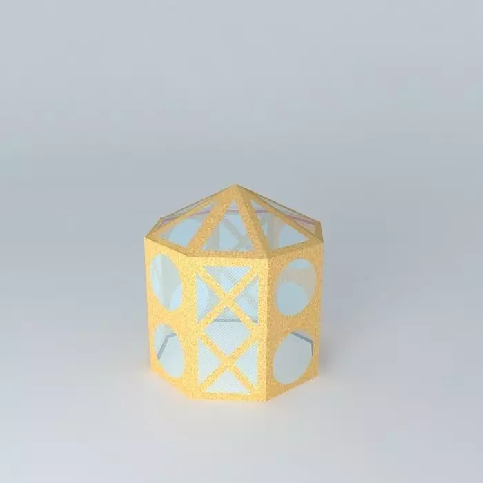 Gazebo or Greenhouse Free 3D model