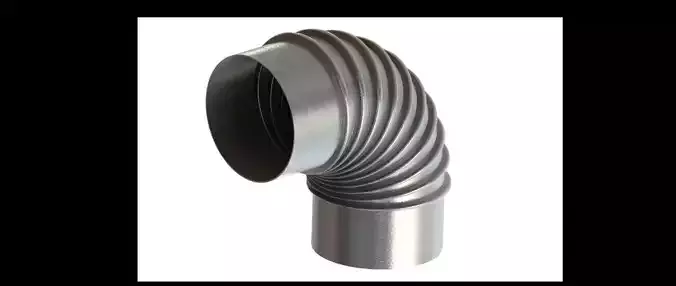 Elbow 90 Degree 3D model