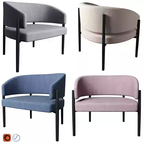 Frank Club Armchair by Piero Lissoni