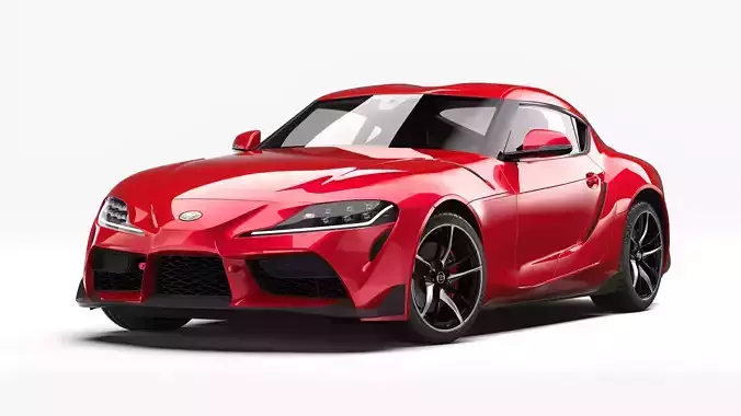 Toyota Supra 2020 3D model