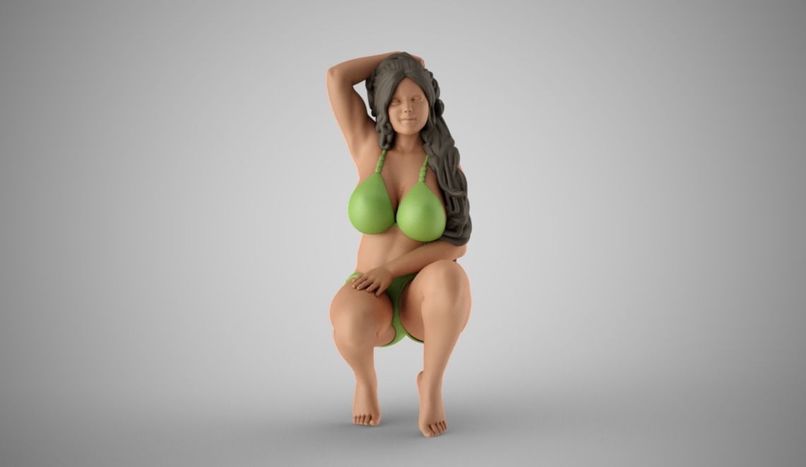 Vision of Beauty 3D print model_11