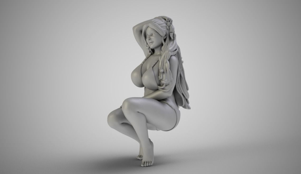 Vision of Beauty 3D print model_1