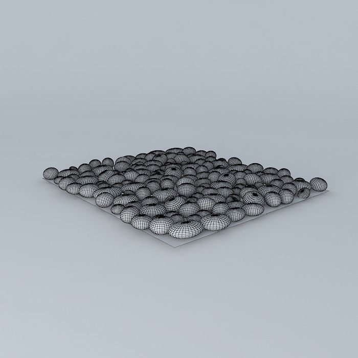 Pebble stones Free 3D model_3