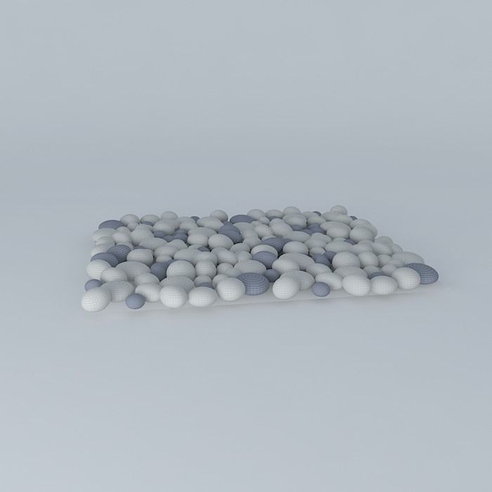 Pebble stones Free 3D model_2