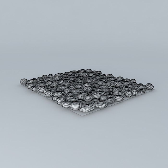 Pebble stones Free 3D model_4