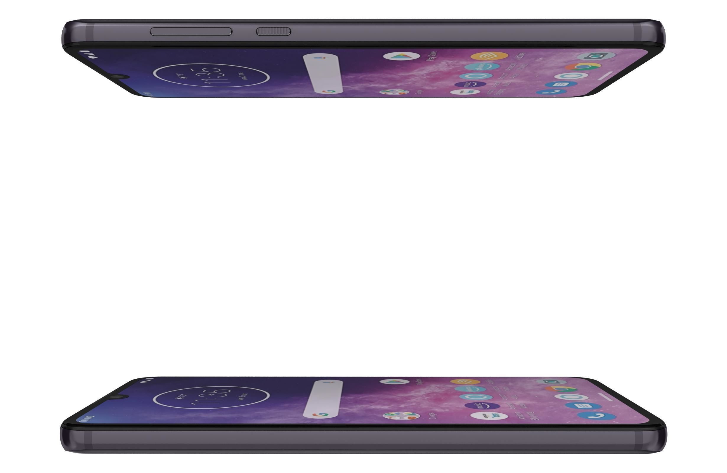 Motorola One Zoom Cosmic Purple 3D model_4