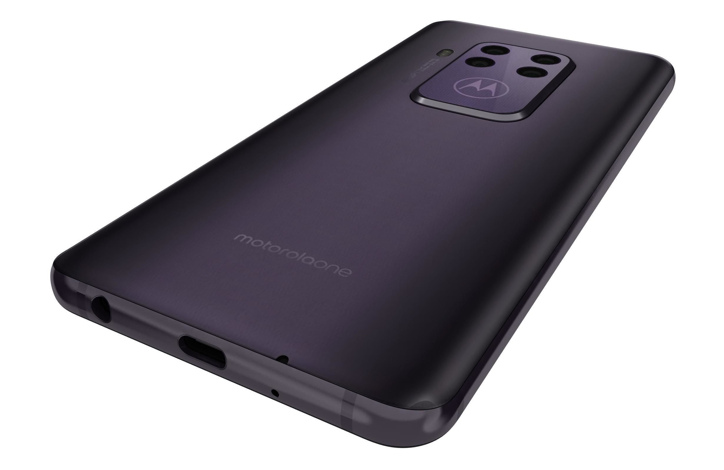 Motorola One Zoom Cosmic Purple 3D model_12