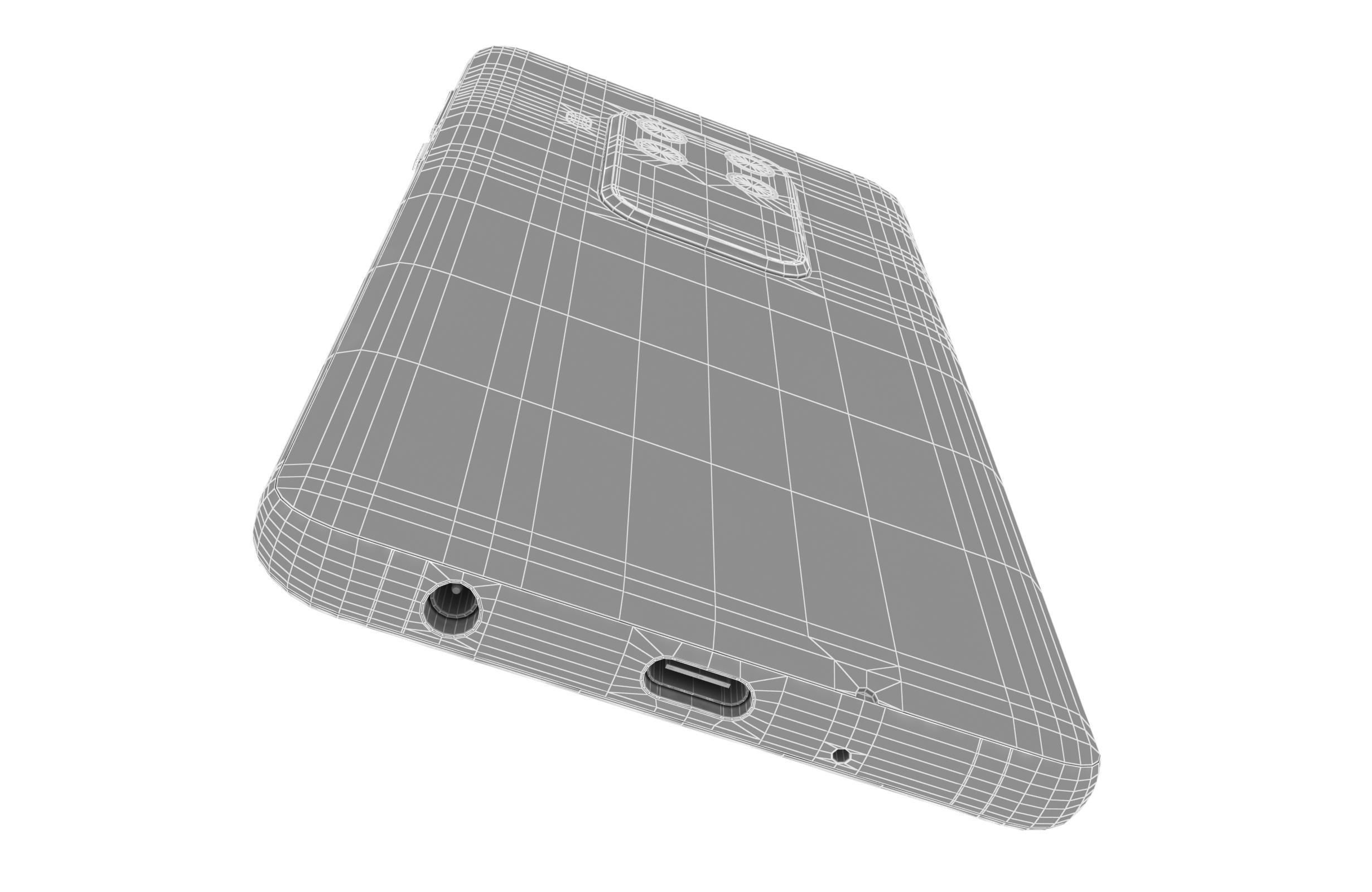 Motorola One Zoom Cosmic Purple 3D model_19