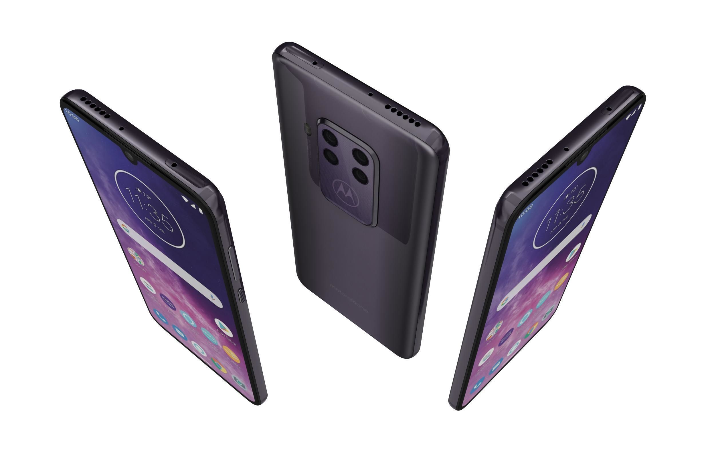 Motorola One Zoom All Colors 3D model_3