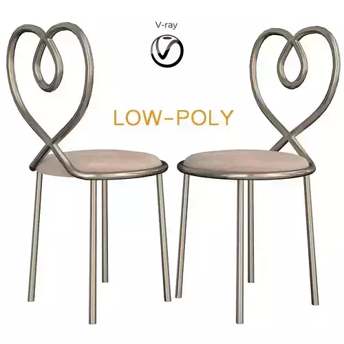 Ghidini 1961 Love Chair 3d model Low-poly 3D model