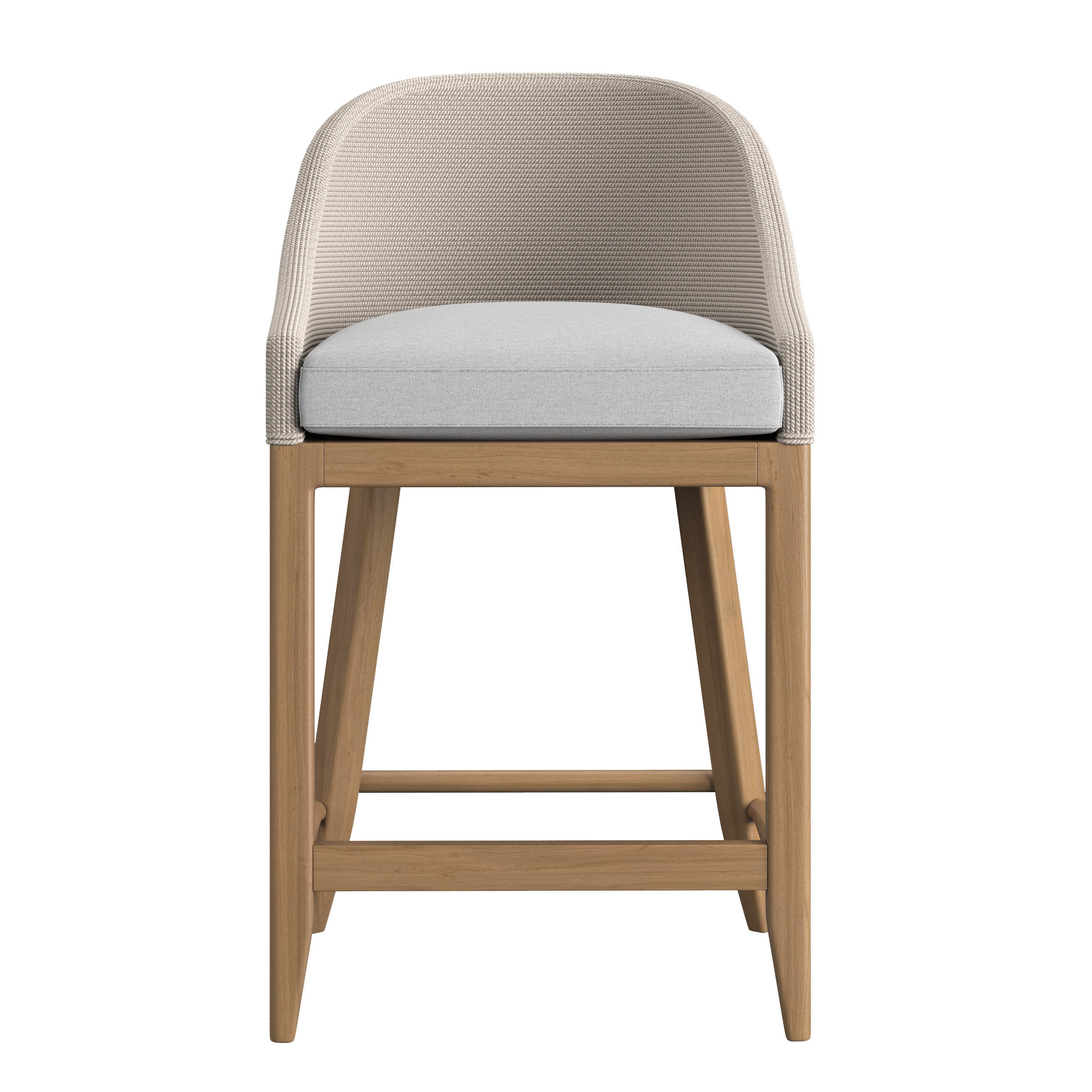 RH Marisol Seagrass Slope Stool 3D model CGTrader