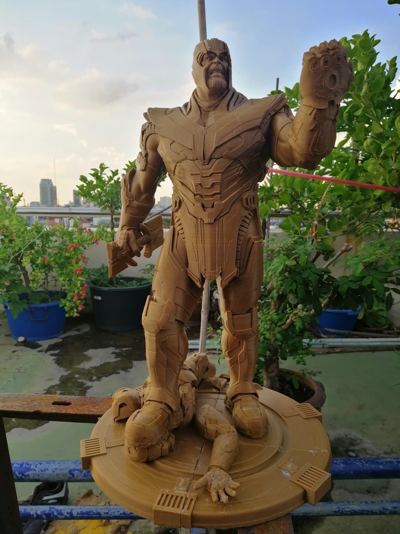 Thanos infinity war 3D print model_4