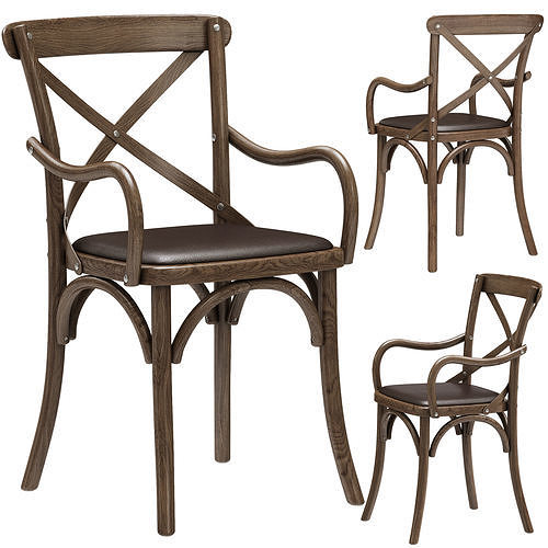 Restoration Hardware Madeleine Leather Armchair 3D model