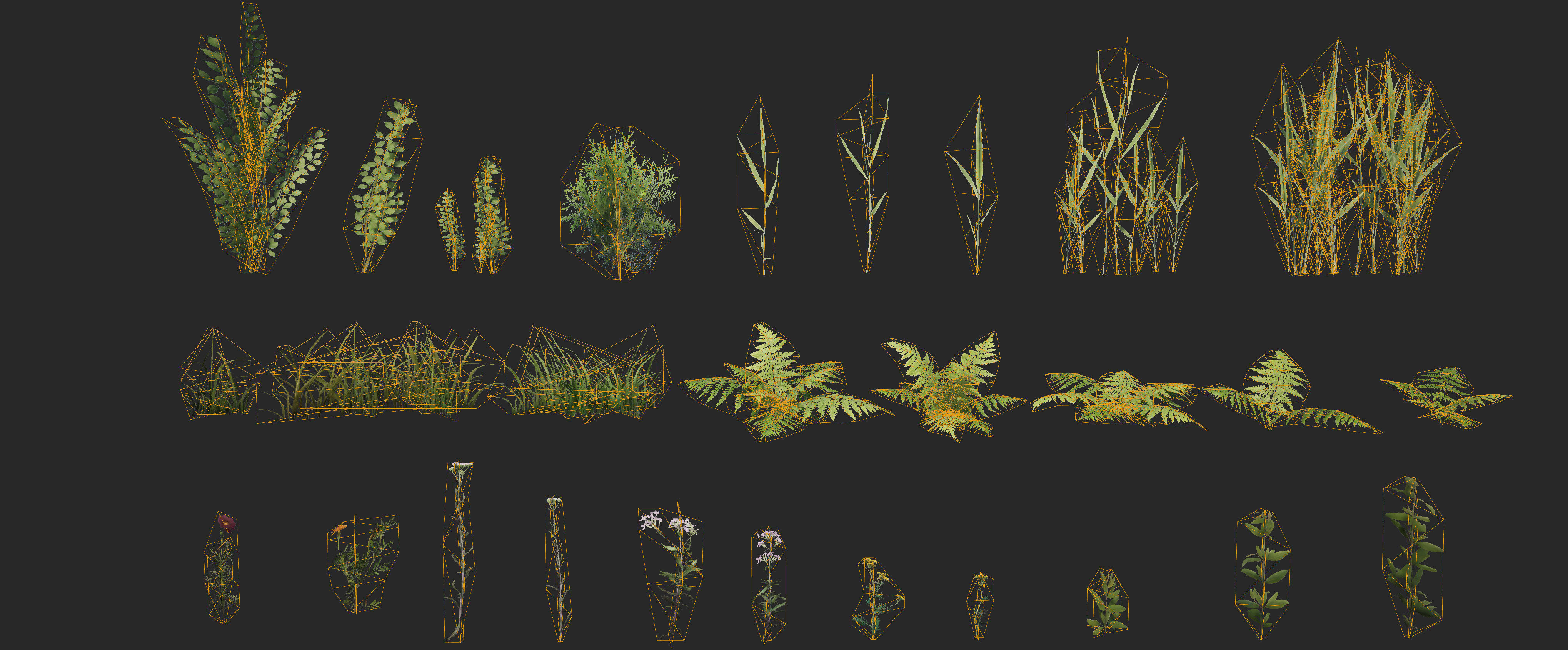 Ultimate Foliage Pack  Low-poly 3D model_4