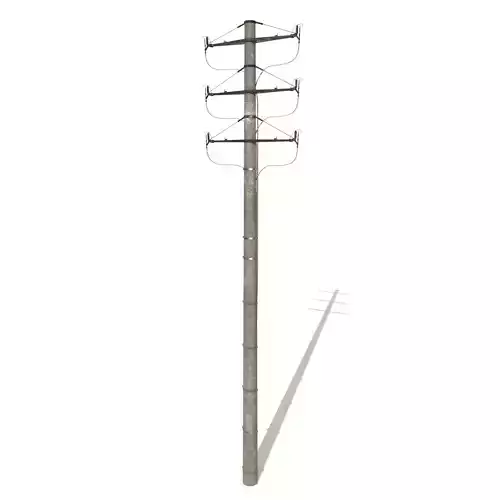 Electricity Pole 1 3D model
