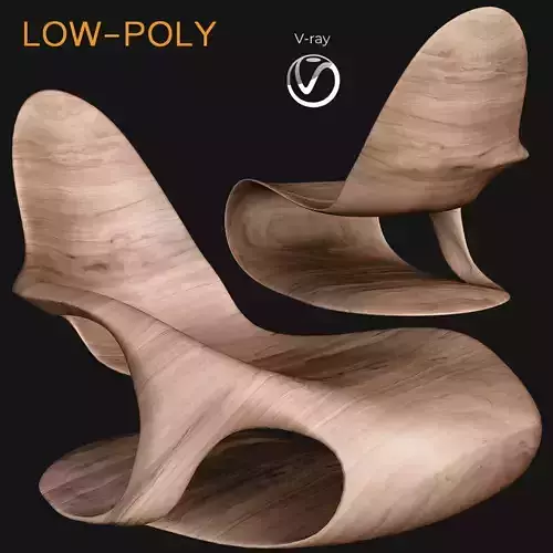 Wooden Furniture 3d model