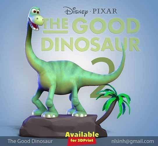 The Good Dinosaur - Fan art 3D print model