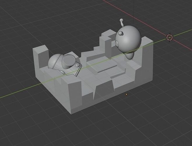 Final space 3D print model
