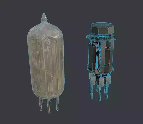 Retro Vacuum Tube Asset