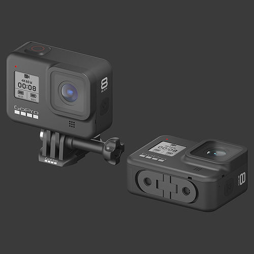 GoPro HERO 8 Black Edition 3D model