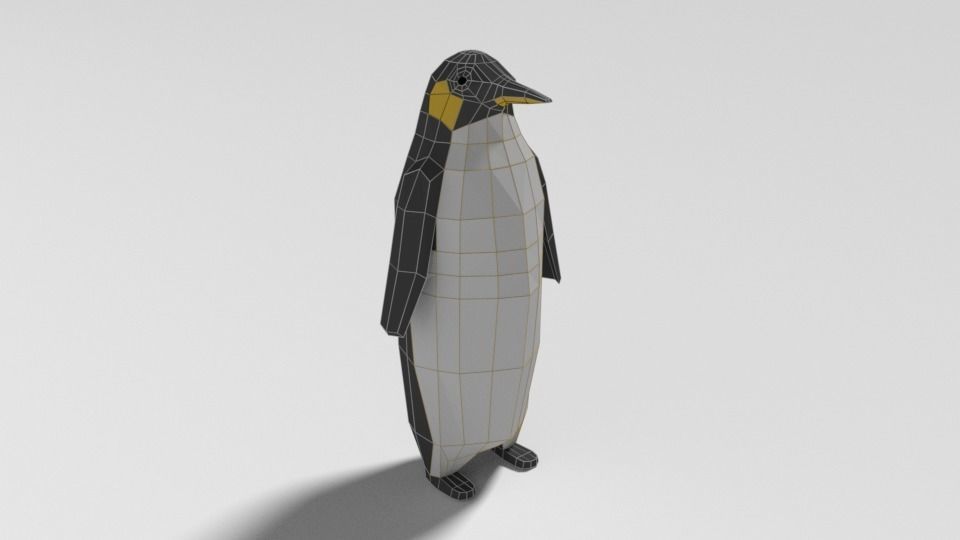 Low Poly Polar Animals Pack 3D Model Collection_31
