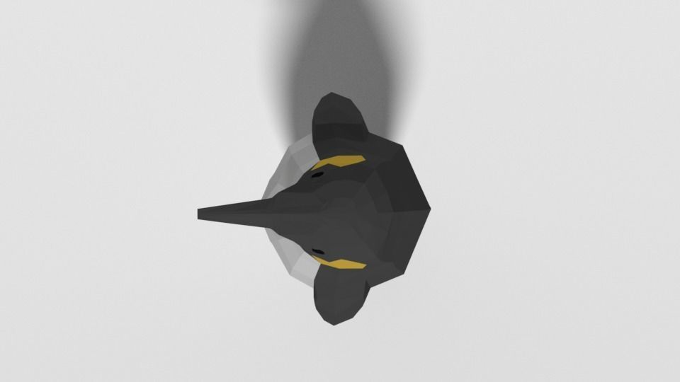 Low Poly Polar Animals Pack 3D Model Collection_35