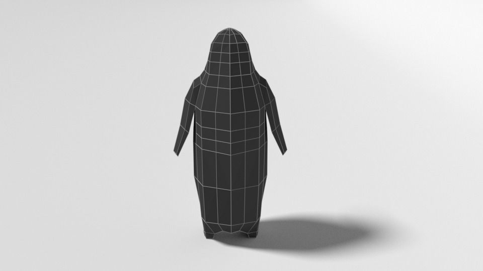 Low Poly Polar Animals Pack 3D Model Collection_34