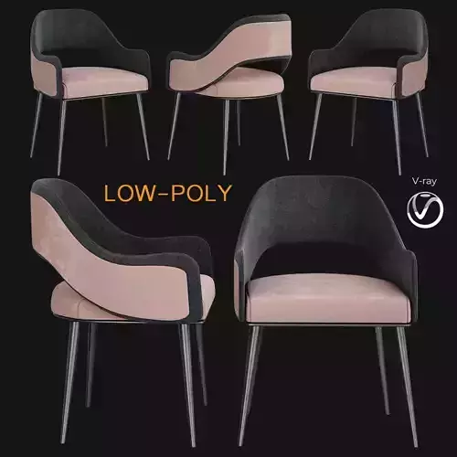 chair Sesto Senso - Cipriani Homood 3d model 3d model