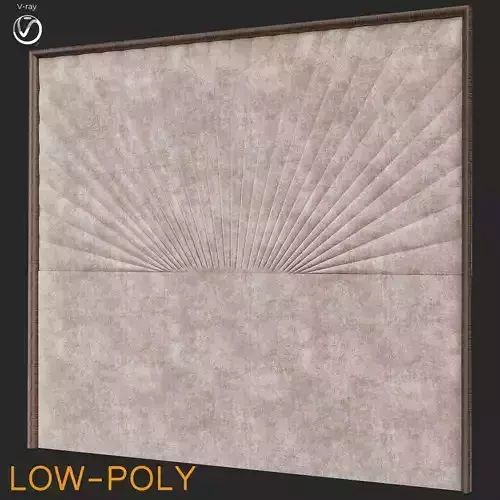 Headboard 3d model
