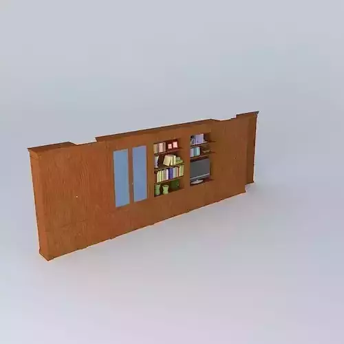 Wood cherry boiserie