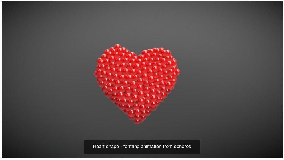 heart - lips - love - I love you - animations 3D Model Collection_10
