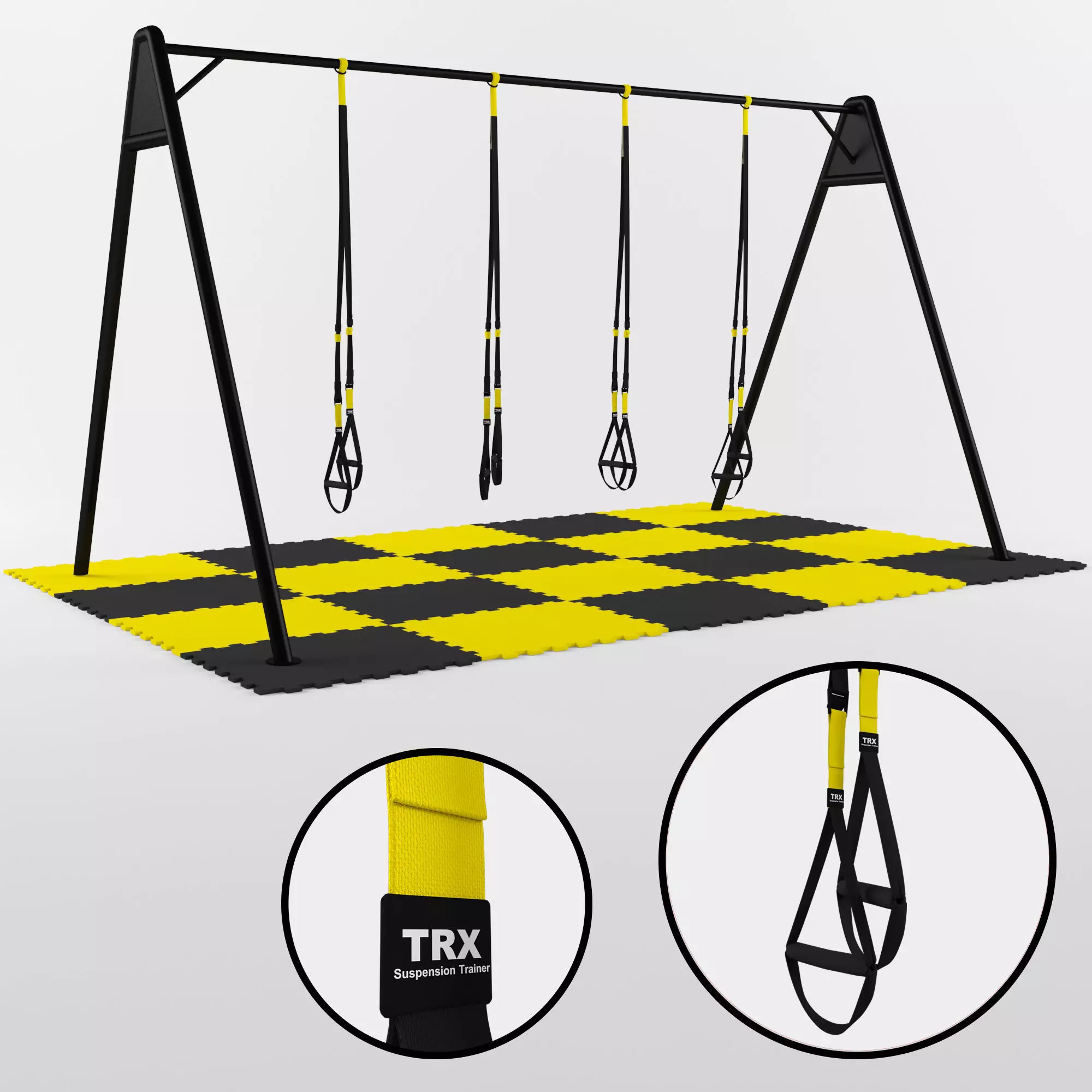 TRX GYM 3D model_0