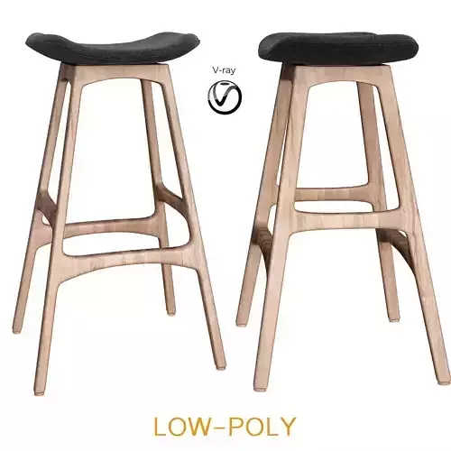 Buy Harrison Bar Stool 3d model