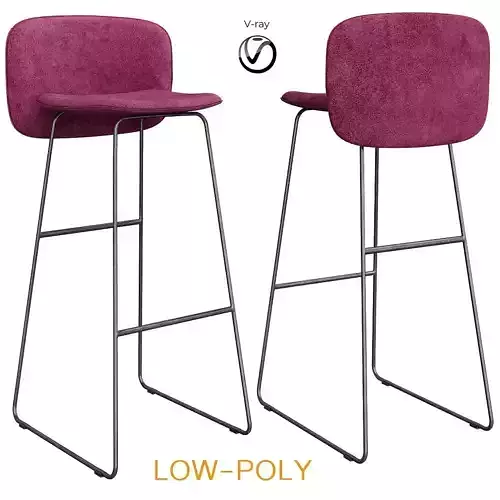 Chips by Chairs  More bar stool 3d model