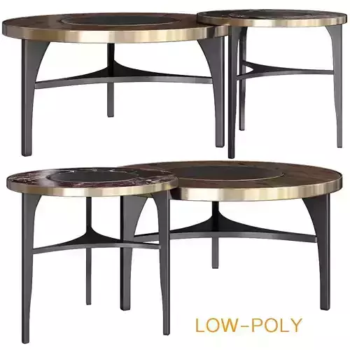 Frato furniture Round 3d model