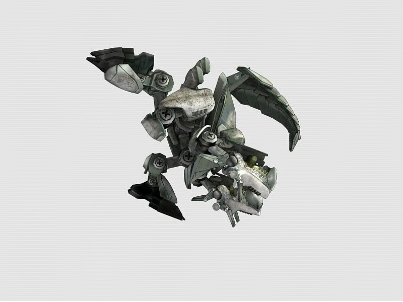 Conciliator Dragon Low-poly 3D model_2