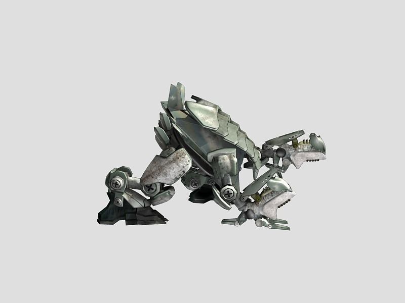 Conciliator Dragon Low-poly 3D model_4