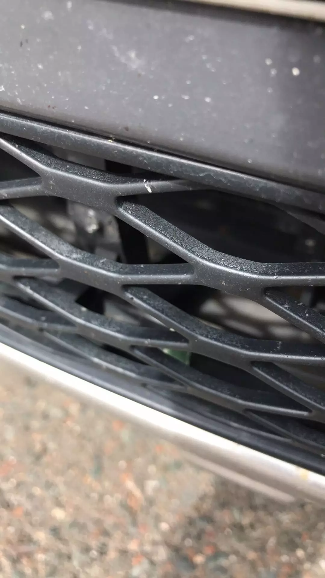 Audi honeycomb grill 3D print model_0