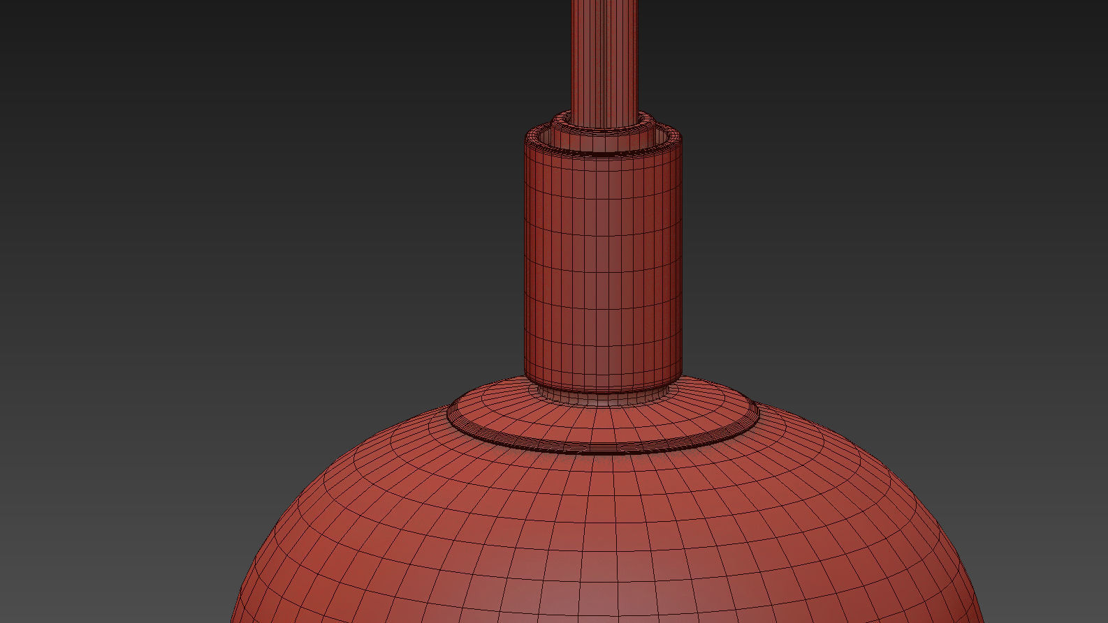 NOVA 68 Tradition Modern Glass Bulb Pendant Lamp 3D model_8