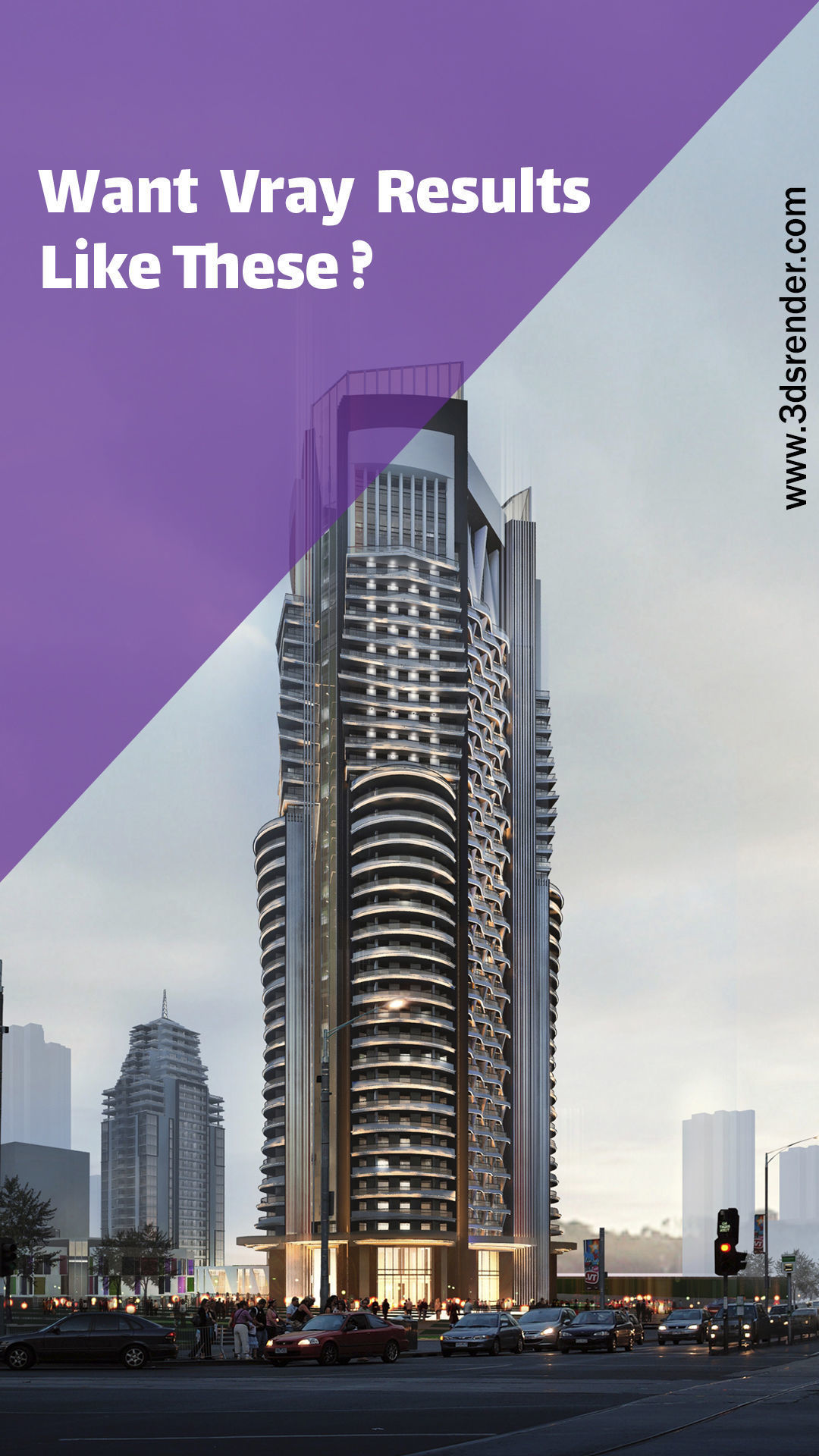 Vray Render Preset 3D model_5