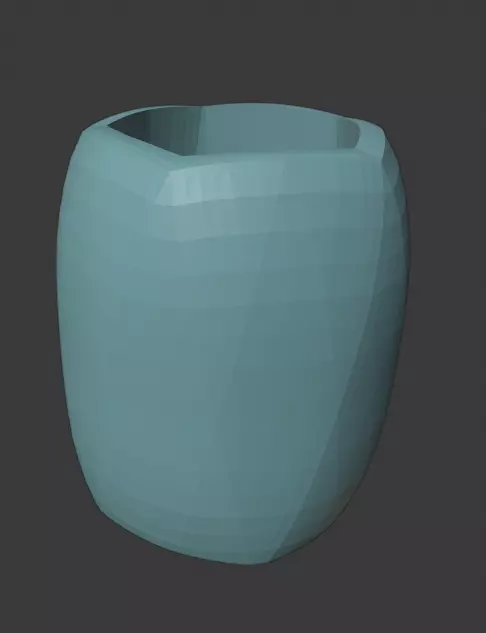 cup for toothbrush Free 3D print model