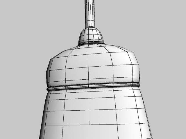 broom Free low-poly 3D model_8