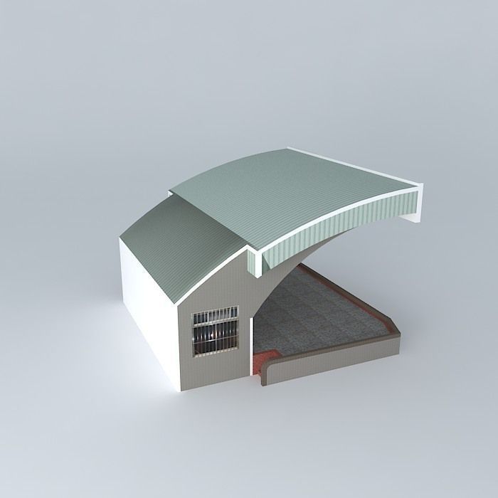 Command Post Free 3D model_2