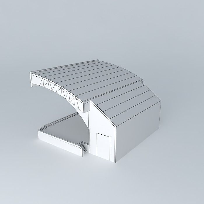 Command Post Free 3D model_3